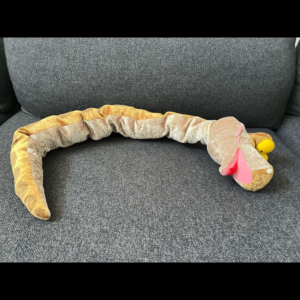 •Vtg Disney The Jungle Book Kaa Plush• - Picture 3 of 4